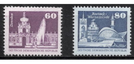 Koleksiyon, Pullar, Almanya (Doğu) 1981 Damgasız Yeni Günlük Pul Seris