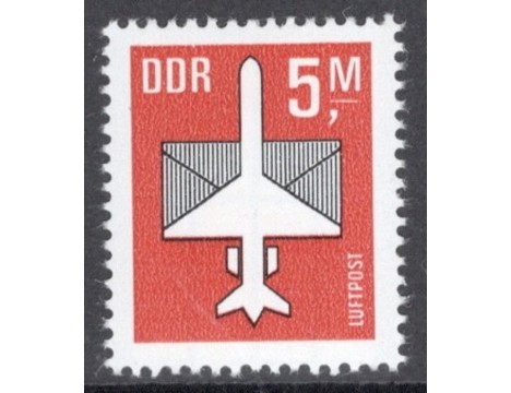 Koleksiyon, Pullar, Almanya (Doğu) 1985 Damgasız Hava Postası Serisi