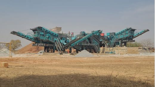 Constmach Mobil Konkasör Mobil Konkasör İş Makineleri : 150-200 T/S Seyyar Konkasör Tesisi 2 Yıl Garantili