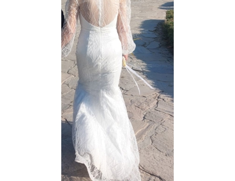 Giyim Eşyası, Gelinlik, Nişanlık, 36 38 , Balık Model Özel Dikim , Özel Dikim Gelinlik