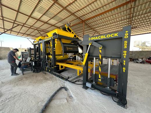 IMACBLOCK 2024 Briket Makine İş Makineleri : Imacblock 12'Li Briket Makinası Yarı Otomatik