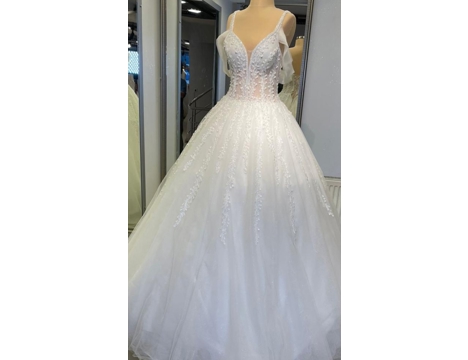 Giyim Eşyası, Gelinlik, Nişanlık, Tasarım, 36 38 40 , Yeni Sezon Helen Model Gelinlik