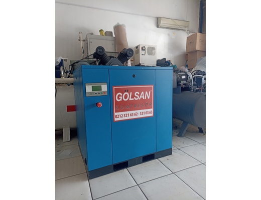 Gölsan 7.5 kW sessiz vidalı Vidalı kompresör İş Makineleri : Süper sessiz vidalı kompresör