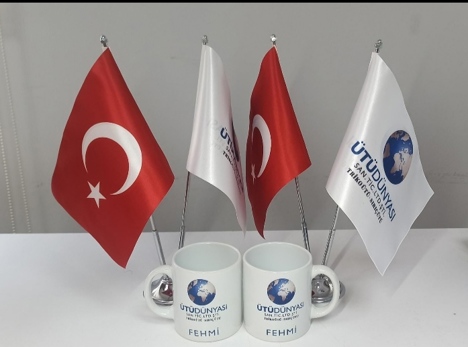 Diğerleri, Kategorisi Olmayan Her Şey, Masa Bayrak İki Ayaklı Firma Reklamlı