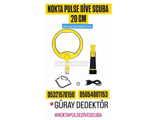 Nokta Nokta scuba 20 cm Scuba dedektör Nokta, Nokta Pulse Dive Scuba 20 Cm Sualtı Dedektör #güra, Nokta scuba 20 cm