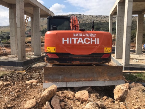 İş Makineleri, Ekskavatör, 2022 Hitachi Zx 130 -5A-Bıçaklı, Paletli Eskavator, 2022 Hitachi Zx 130 -5-Bıçaklı-Orjinal-532 303