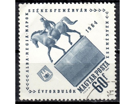 Koleksiyon, Pullar, Macaristan 1964 Damgalı Alba-Regia Günleri Serisi
