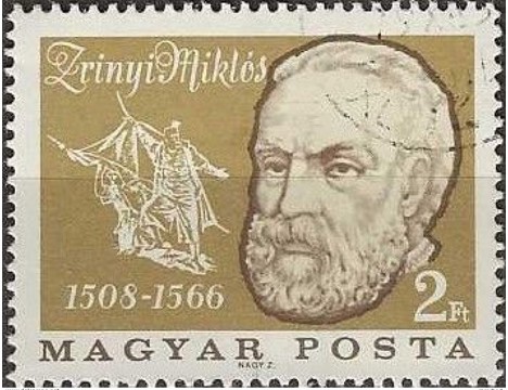 Koleksiyon, Pullar, Macaristan 1966 Damgalı Miklos Zrinyi’Nin Ölümünün