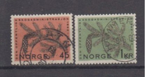 Koleksiyon, Pullar, Norveç 1962 Damgalı Ulusal Ormancılık İdaresi’Nin