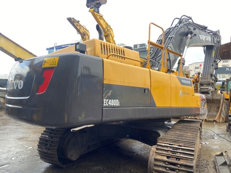 İş Makineleri, Ekskavatör, 2019 Volvo Ec 480 Dl-Temiz, Paletli Eskavator, 2019 Volvo Ec 480 Dl-5000 Saat-532 303 0550