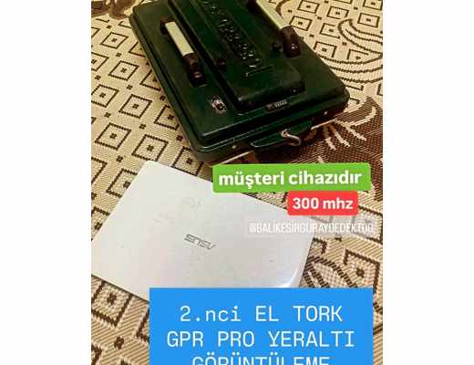 Tork gpr pro 300 mhz kapalı anten Gpr yeraltı görüntüleme Tork gpr pro, 2nci El Tork Gpr Pro 300 mhz Kapalı Anten Yeraltı