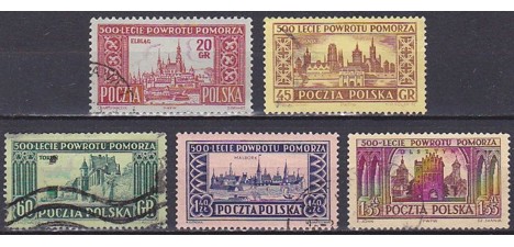 Koleksiyon, Pullar, Polonya 1957 Damgalı Polonyalı Ünlü Fizikçiler Ser