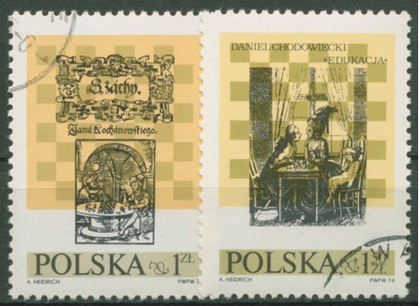 Koleksiyon, Pullar, Polonya 1974 Damgalı 10. Lublin Uluslar Arası Satr