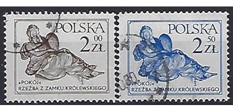 Koleksiyon, Pullar, Polonya 1979 Damgalı Barış Heykeli Serisi