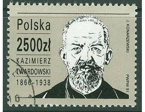 Koleksiyon, Pullar, Polonya 1991 Damgalı Kazimierz Twardowsky’Nin Doğu