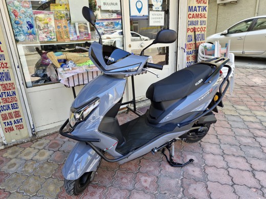 Kuba Space 50 Pro Scooter Kuba, 2024 Trafiğe Çıkış Nardo Gri Space 50 Pro Satılık