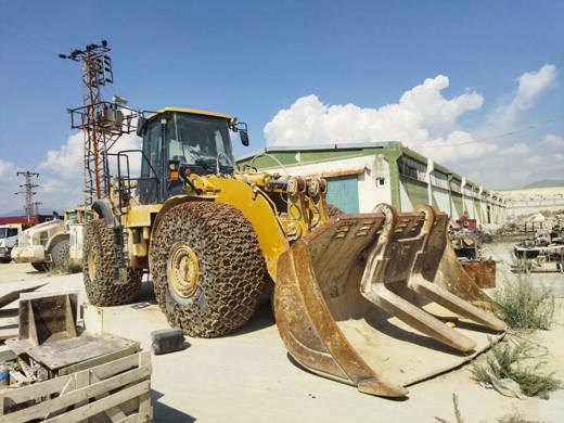 Caterpillar 980 H LASTİKLİ LODER İş Makineleri : 2013 CAT 980 H-FUL APARATLI-0532 303 0550