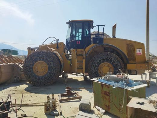 Caterpillar 980 H LASTİKLİ LODER İş Makineleri : 2013 CAT 980 H-FUL APARATLI-0532 303 0550