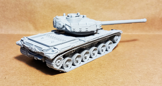 ASKERİ ARAÇ 3D BASKI Hobi : AA-0187 1/72 Centurion 35