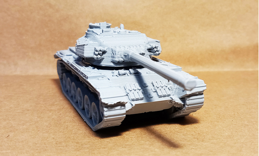 ASKERİ ARAÇ 3D BASKI Hobi : AA-0187 1/72 Centurion 35