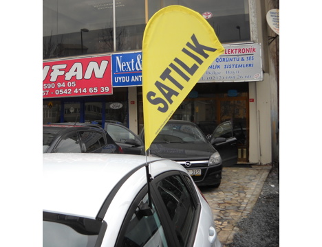 Diğerleri, Kategorisi Olmayan Her Şey, Oto Bayrak Oto Flama Araç Reklam Bayrağı