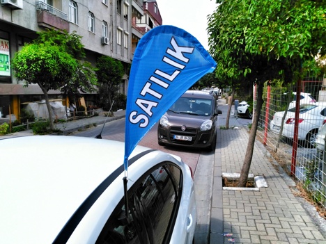 Diğerleri, Kategorisi Olmayan Her Şey, Oto Bayrak Oto Flama Araç Reklam Bayrağı