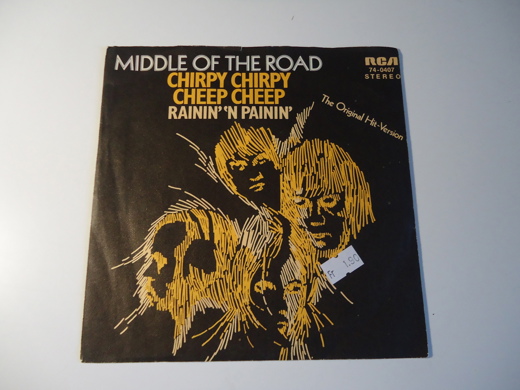 Middle of the Road  Plak Müzik, Film (Plak,Cd, Dvd) : Middle of the Road - Chirpy Chirpy Cheep Cheep 45