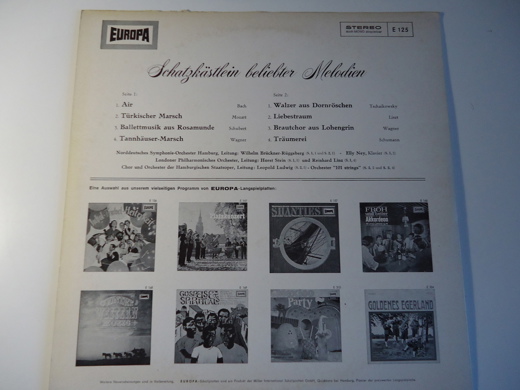 Muhtelif Beliebter Melodien Plak Müzik, Film (Plak,Cd, Dvd) : Beliebter Melodien Sevilen Klasikler LP Temiz