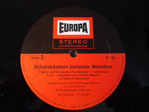 Muhtelif Beliebter Melodien Plak Müzik, Film (Plak,Cd, Dvd) : Beliebter Melodien Sevilen Klasikler LP Temiz