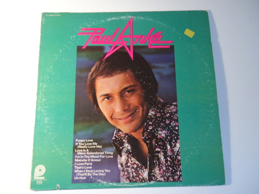 Paul Anka Puppy Love Plak Paul Anka - Puppy Love LP Tertemiz, Plak