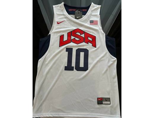 Koleksiyon : Jersey USA KOBE BRYANT #10 İmzalı Beyaz PSA