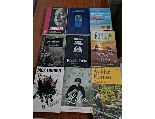 Kitap, Dergi : 4 kitap 100 tl