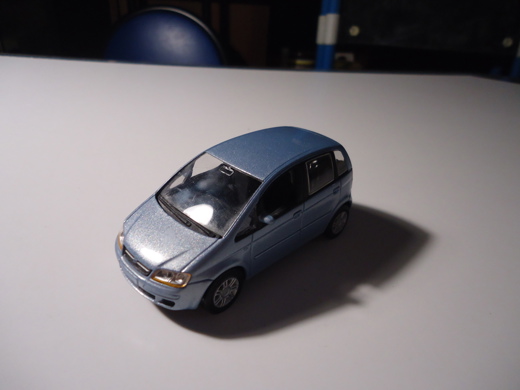 Fiat Idea Norev 1/43 Hobi : Fiat Idea Mavi Norev 1/43 Tertemiz