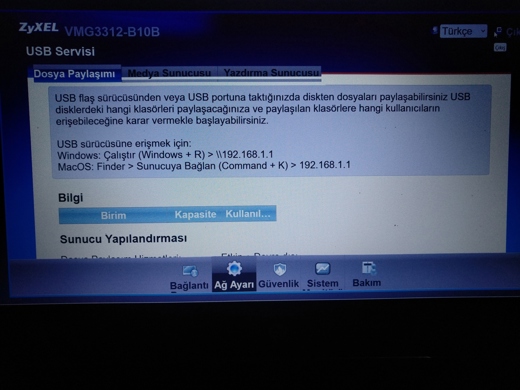 3312-B10B Zyxel  Bilgisayar : TurkTelekom TTNet Zyxel 3312-B10B Vdsl2 Modem