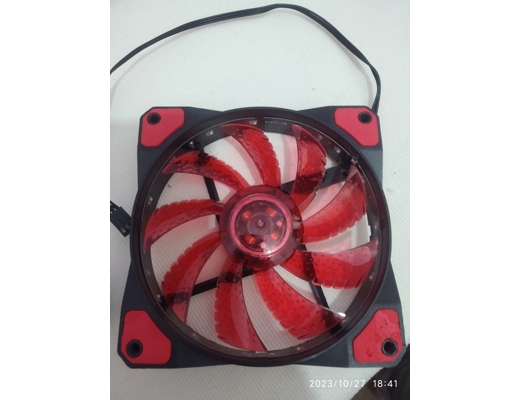 evercool kirmizi PC kasa fan Bilgisayar : evercool