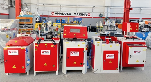 ANADOLU MAKİNA PVC MAKİNALARI  ANADOLU MAKİNA, PVC MAKİNALARI 5 Lİ SET ANADOLU MAKİNADAN 