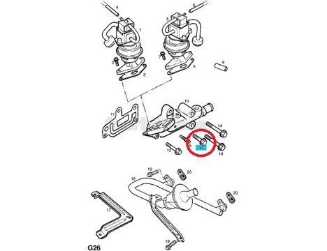 Vasıta, Oto Diğer Yedek Parçalar, Gm, Opel M10x40 Torx Civata 2005440 11094021 Vectra