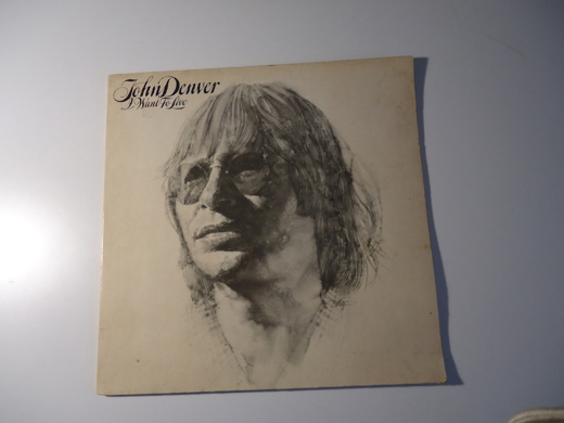 Müzik, Film (Plak,Cd, Dvd), Rock, John Lennon, John Denver - I Want To Live Lp Temiz