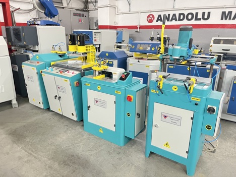 İş Makineleri, Komple Pvc Makinaları, Yılmaz Marka Pvc Makinaları 4 Lü Set Bakımlı