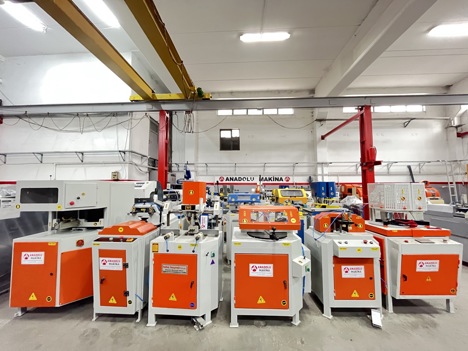 İş Makineleri, Komple Pvc Makinaları, Anadolu Makina , Pvc Makinaları Tam Set 6 Adet Bakımlı