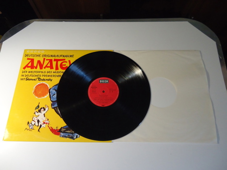 Müzik, Film (Plak,Cd, Dvd), Dizi, Film Müzikleri, Shmuel Rodensky, Fiddler On The Roof, Damdaki Kemancı Almanca Lp Tertemiz