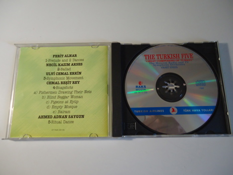 Müzik, Film (Plak,Cd, Dvd), Klasik Müzik, Türk Beşlileri, The Turkish Five Great Composers Of Turkey Cd