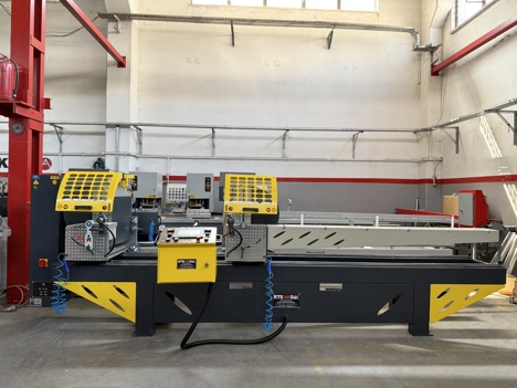 İş Makineleri, Kesme Makinaları (Pvc), Alüminyum Makinaları , 2024 Seçmak Yeni Alüminyum Çift Kafa Kesim Barkod