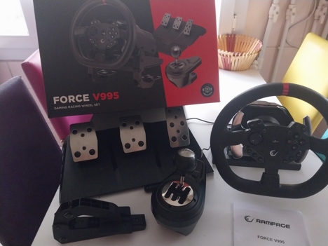 Elektronik Eşya, Oyun Konsolları, Rampage Force V995 1, Rampage Force V995 Yanında Konsol Kamera Hedıye