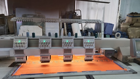 İş Makineleri, Nakış Makinaları, 4 Kafa Nakış , Feiya 4 Kafa Garantili Nakış İşleme Makinesi