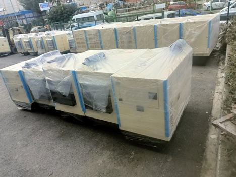 İş Makineleri, Aksa, Kabinli/Kabinsiz, 200Kva Dizel Jeneratör Otomatik Kabinli