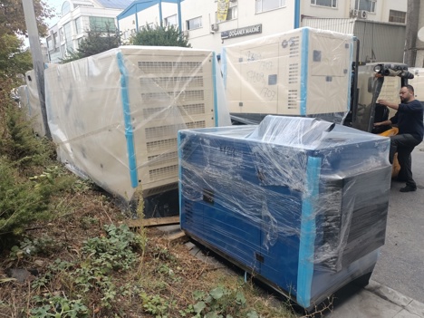 İş Makineleri, Aksa, Kabinli/Kabinsiz, 200Kva Dizel Jeneratör Otomatik Kabinli
