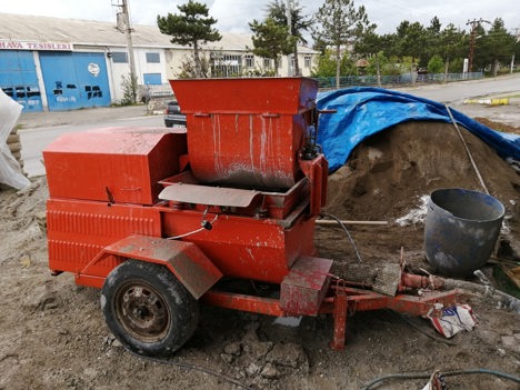 İş Makineleri, Sıva, Alçı, Şap Makinaları, Stanmak, 2020, Elektrikli. 380 Wolt, Kara Sıva Makinası