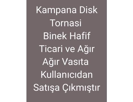 İş Makineleri, Torna (Metal), Kampana ve Disk Tornası