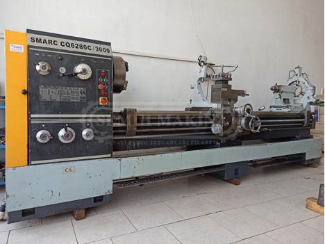 İş Makineleri, Torna (Metal), Fener Mili 105 Geniş Banko 3 Metre 800 Çap Torna